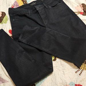 lucky brand black ava skinny 8/29